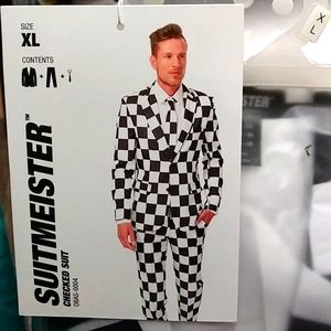 SUITMEISTER Checked suit NWT